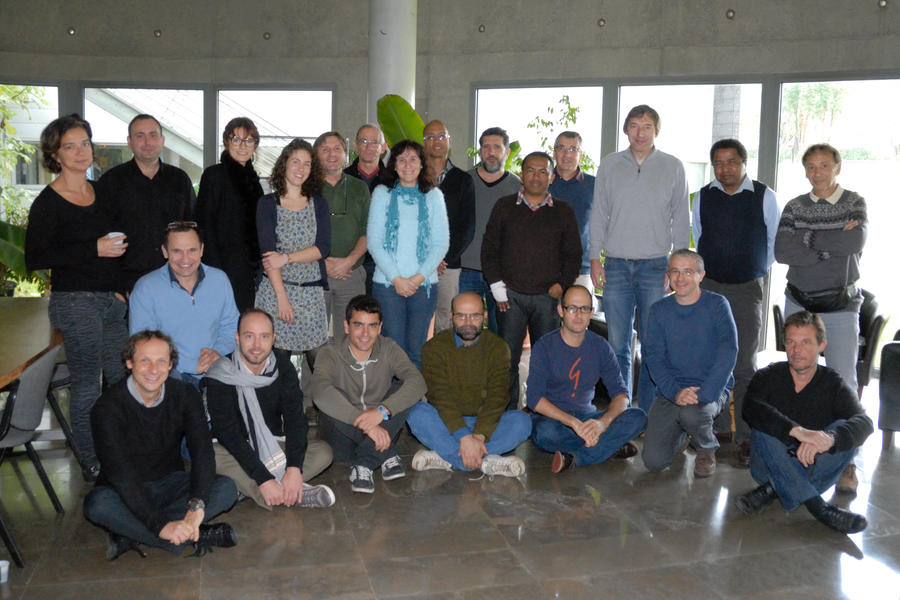 L'équipe du projet STRADIV à la réunion de lancement, novembre 2015 © Cirad R. Domergue